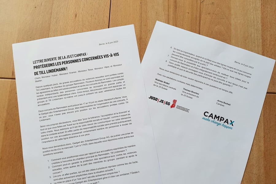 Lettre ouverte : Protégeons les personnes concernées vis-à-vis de Till Lindemann !